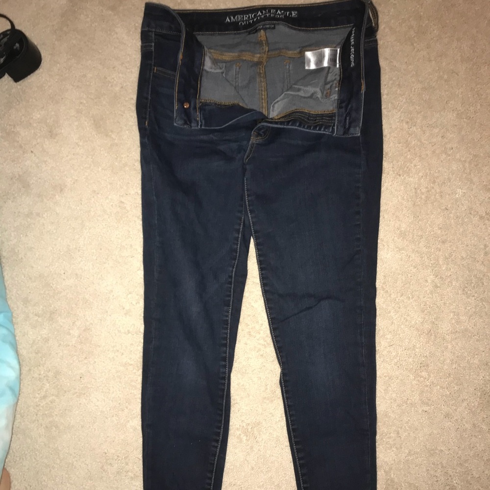 American Eagle HI Rise Jeggings